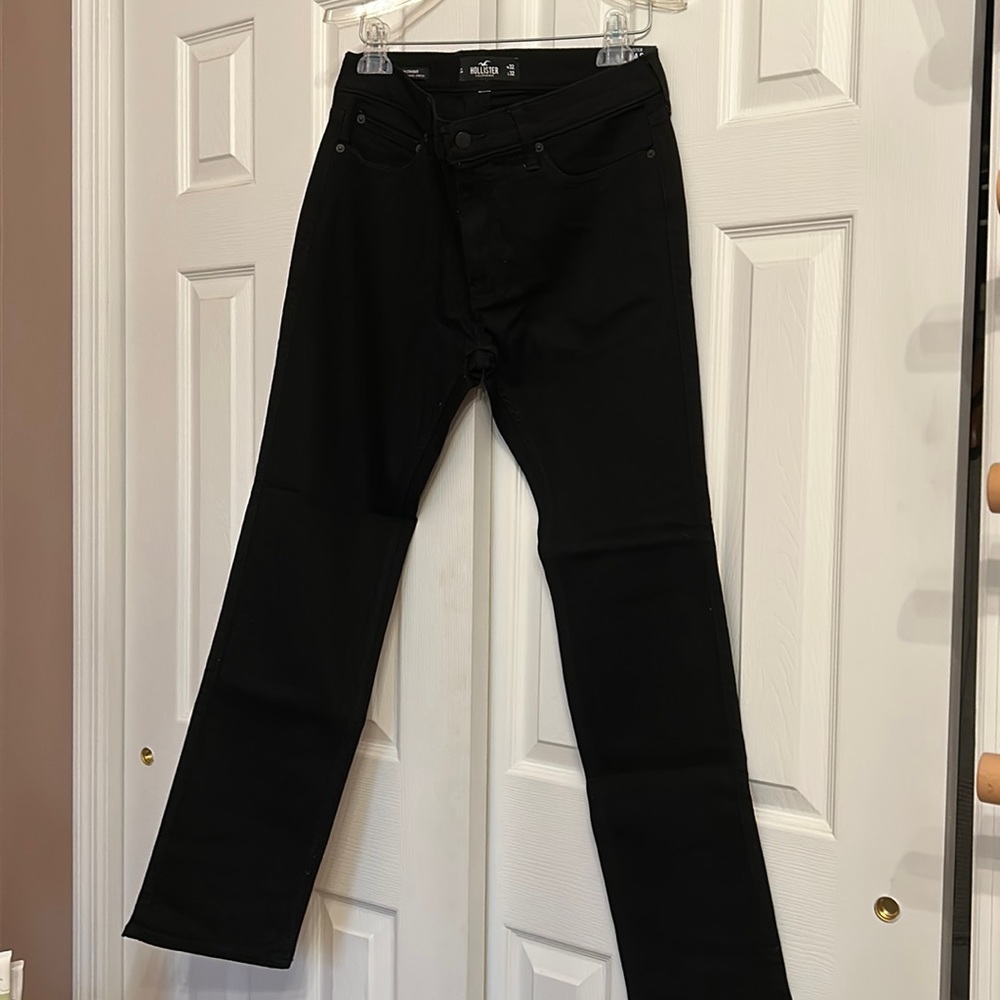 Hollister California  man black jeans 32x32